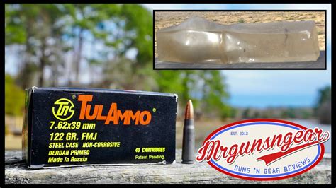 norinco soft point test|7.62x39mm ballistic gelatin test videos (updated 8.